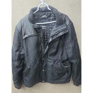 Sportier Winterize Division Collection Men's Insulated Work Jacket Black Large